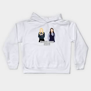 choose your janet Kids Hoodie